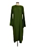 MNG 100% Polyester Green Casual Dress Size 4 - photo 1
