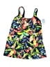 Lands' End Tropical Black One Piece Swimsuit Size XS - photo 1