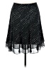 Tahari 100% Polyester Polka Dots Black Formal Skirt Size 8 - photo 1