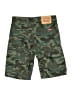Levi's 100% Cotton Camo Green Cargo Shorts Size 8 - photo 2