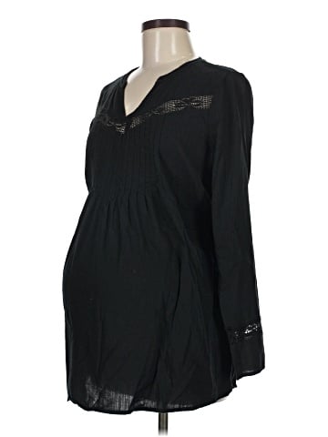 Old Navy - Maternity Long Sleeve Blouse (view 1)