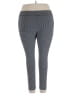 Mixit Houndstooth Blue Casual Pants Size 2X - photo 2