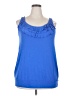 Lane Bryant Blue Sleeveless Top Size 22 - 24 Plus - photo 1