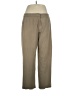 Briggs New York Solid Tan Casual Pants Size 14 (petite) - photo 1