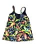 Lands' End Tropical Black One Piece Swimsuit Size XS - photo 2