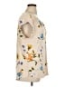 Daniel Rainn Ivory Short Sleeve Blouse Size XL - photo 4