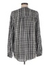 Pale Sky 100% Rayon Gray Long Sleeve Blouse Size M - photo 2