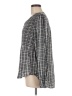 Pale Sky 100% Rayon Gray Long Sleeve Blouse Size M - photo 5
