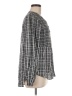 Pale Sky 100% Rayon Gray Long Sleeve Blouse Size M - photo 4