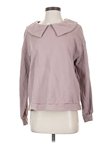 Madewell (Re)sourced Cotton Collared Sweatshirt (view 1)