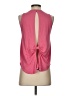 Glyder Pink Sleeveless T-Shirt Size XS - photo 2