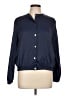 YAL New York 100% Polyester Solid Blue Jacket Size L - photo 1