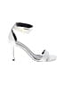 Céline 100% Leather Silver Sandals Size EU 40 - photo 1
