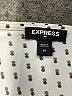 Express Outlet 100% Polyester Ivory Long Sleeve T-Shirt Size M - photo 7