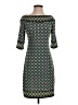 Max Studio Argyle Teal Casual Dress Size S - photo 1