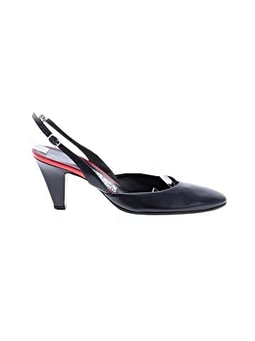 Salvatore Ferragamo Vintage Leather Slingback Heels (view 1)