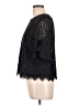 Bisou Bisou Black 3/4 Sleeve Top Size L - photo 5
