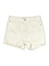 Free Assembly Solid Ivory Khaki Shorts Size 6 - photo 1