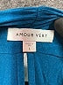 Amour Vert Teal Sleeveless Blouse Size L - photo 7