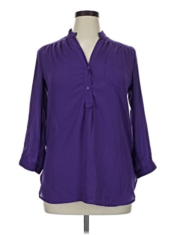 41Hawthorn 3/4 Sleeve Blouse (view 1)