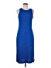 Gap Solid Blue Casual Dress Size M - photo 1