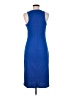 Gap Solid Blue Casual Dress Size M - photo 2