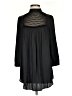 Smythe 100% Polyester Black 3/4 Sleeve Blouse Size S - photo 1