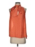 Free People Orange Sleeveless Blouse Size S - photo 1