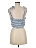 Salty Lemon 100% Rayon Blue Sleeveless Blouse Size M - photo 2