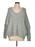 Miss Love 100% Polyester Gray Pullover Sweater Size L - photo 1