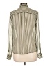 By & By 100% Polyester Stripes Green Long Sleeve Blouse Size L - photo 2