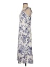 Shein 100% Polyester Floral Blue Cocktail Dress Size 4 - photo 5