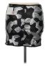 Tyche Graphic Silver Casual Skirt Size L - photo 2