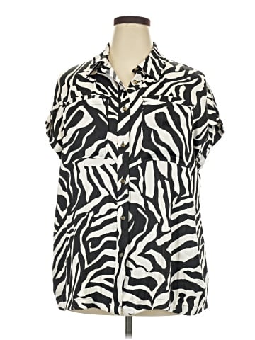 Lane Bryant Short Sleeve Blouse (view 1)