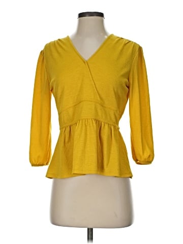Ann Taylor Factory 3/4 Sleeve Blouse (view 1)