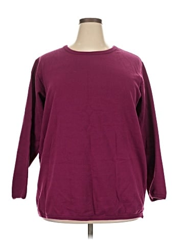 Woman Within Pullover Sweater (view 1)