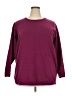Woman Within Burgundy Pullover Sweater Size 1X 22/24 - photo 1