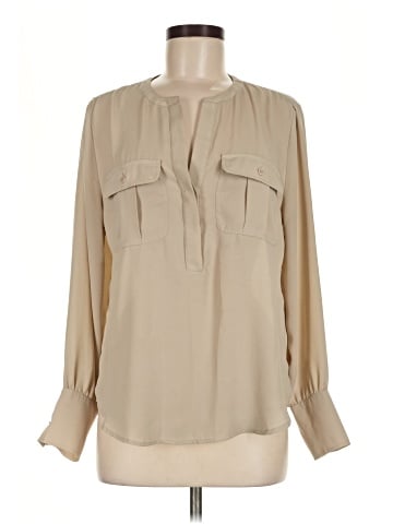 Banana Republic Factory Store Long Sleeve Blouse (view 1)