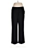 NY Collection Solid Black Dress Pants Size XL - photo 1
