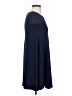 Planet Gold Solid Blue Casual Dress Size XS - photo 4