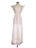 Assorted Brands Ivory Casual Dress Size P (petite) - photo 1