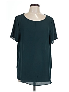 Green Envelope Short Sleeve Blouse