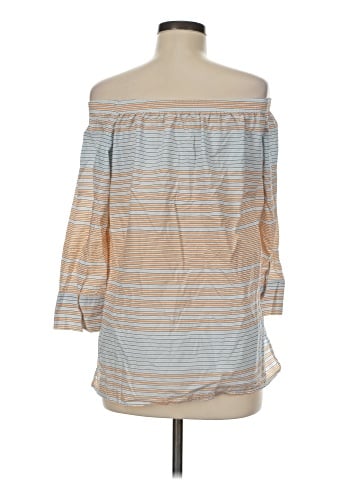 Lafayette 148 New York 3/4 Sleeve T-Shirt (view 2)