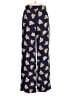 Ann Taylor LOFT 100% Rayon Paisley Blue Casual Pants Size S - photo 2