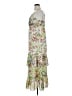 Old Navy 100% Polyester Floral Green Casual Dress Size L - photo 5