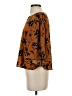 ISLA MAUDE 100% Polyester Brown 3/4 Sleeve Blouse Size XS - photo 5