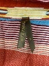 STETSON 100% Rayon Stripes Orange Long Sleeve Button-Down Shirt Size S - photo 7