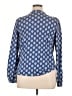 Boden 100% Cotton Blue Long Sleeve Blouse Size 14 - photo 2