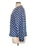 Boden 100% Cotton Blue Long Sleeve Blouse Size 14 - photo 5