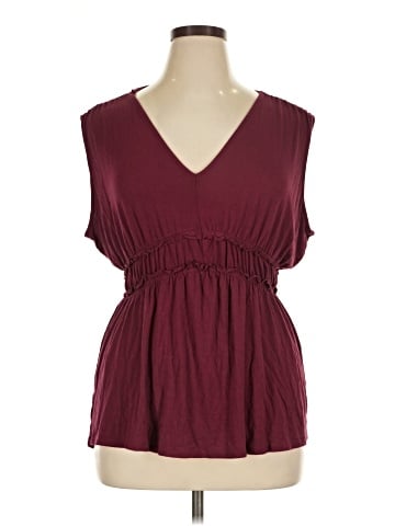 Maurices Short Sleeve Blouse (view 1)